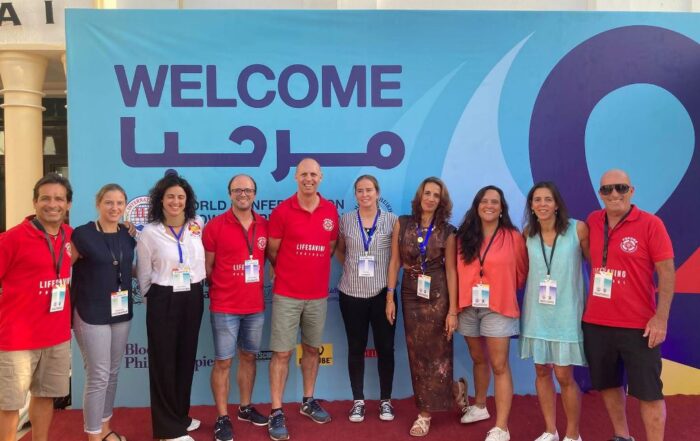 Delegación de Portugal en el WCDP 2025. FEPONS